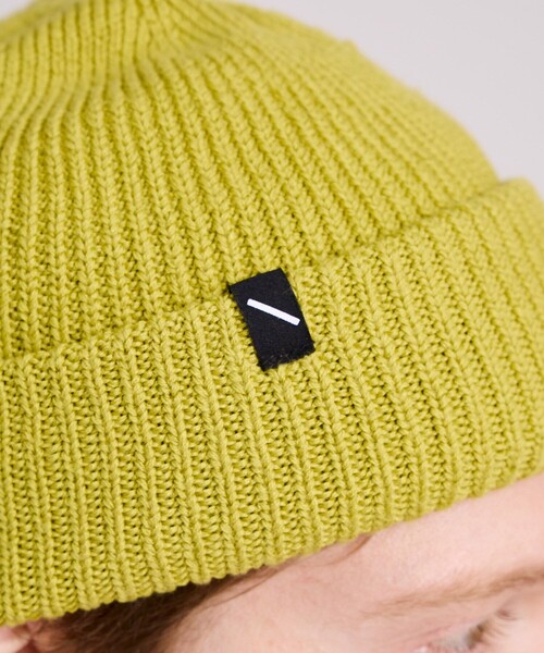 Saturdays NYC（サタデーズ ニューヨークシティ ）の「SNYC Solid Beanie（ニットキャップ/ビーニー・メンズ・ブラック/オリーブ/イエロー・FREE）」の9枚目の写真