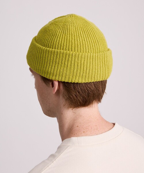 Saturdays NYC（サタデーズ ニューヨークシティ ）の「SNYC Solid Beanie（ニットキャップ/ビーニー・メンズ・ブラック/オリーブ/イエロー・FREE）」の7枚目の写真