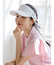 NITINA（ニティナ）の「Essential Ribbon Sun Visor WH（サンバイザー）」