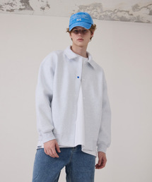 GET IT ON（ゲットイットオン）の「シグニチャーバーシティジャケット_ホワイト（スタジャン）」