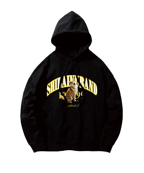 WILDROCK(ワイルドロック)の「シバイヌバンドフードパーカー_ブラック(パーカー・メンズ・その他・FREE/LARGE/MEDIUM/SMALL)」の4枚目の写真