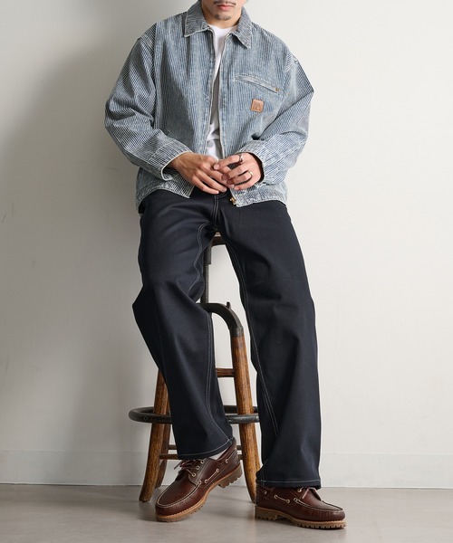 NEO BLUE(ネオブルー)の「【NEO BLUE】Baggy Jeans バギージーンズ バギーパンツ(デニムパンツ・メンズ・ブルー/ブラック/ライトブルー/ライトグレー/ダークインディゴブルー・30/32)」の17枚目の写真