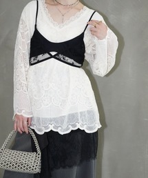 chuclla | シアーレースブラトップ chw26s026(その他トップス)