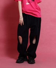 MILKBOY（ミルクボーイ）の「HOLEY SWEAT パンツ（スウェットパンツ）」