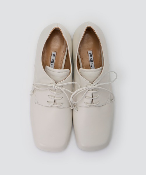 セール】MATILDA レースアップシューズ 1.0cm OFF WHITE（ドレス