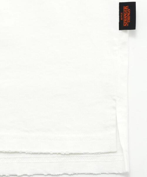 Little sunny bite(リトルサニーバイト)の「littlesunnybite/リトルサニーバイト/stranger things x little sunny bite graphic fake layered long tee(Tシャツ/カットソー・レディース・ピンク/ホワイト/ブラック・M/S)」の10枚目の写真