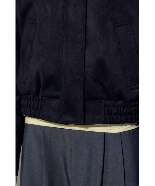 AZUL by moussy（アズールバイマウジー）の「フェイクスエードショートブルゾン（ブルゾン・レディース・アイボリー/ブラック/ベージュ・FREE）」の19枚目の写真