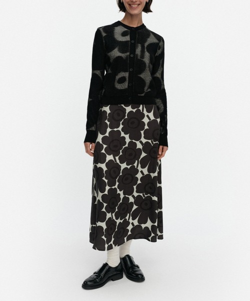 marimekko（マリメッコ）の「Unikko / Makeasti knitted wool cardigan