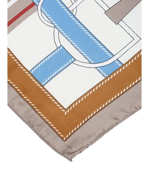 Lugnoncure（ルノンキュール）の「ベルト柄スカーフ（ネックレス・レディース・ブラウン・F）」の5枚目の写真