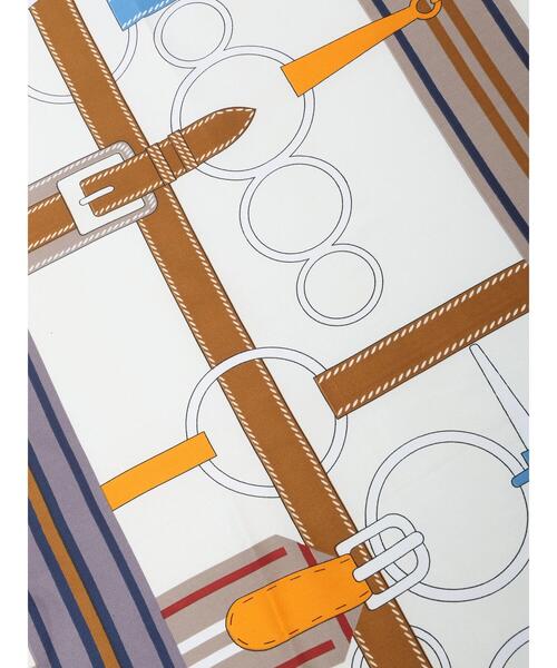 Lugnoncure（ルノンキュール）の「ベルト柄スカーフ（ネックレス・レディース・ブラウン・F）」の6枚目の写真