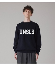 UN-USELESS（アンユースレス）の「【UN-USELESS】アンユースレス/ UNSLS LOGO CREW NECK SWKNIT（スウェット）」
