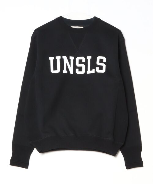 UN-USELESS(アンユースレス)の「【UN-USELESS】アンユースレス/ UNSLS LOGO CREW NECK SWKNIT(スウェット・メンズ・グレー/ネイビー/ブラック・MEDIUM/LARGE/X-LARGE/SMALL)」の7枚目の写真