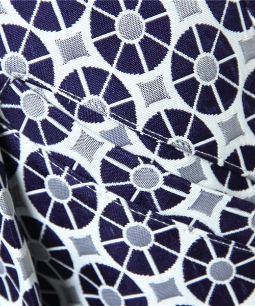 mystic（ミスティック）の「【mystic】小紋柄ショートパンツ（その他パンツ・レディース・ネイビー/ブラック・ﾌﾘ-）」の12枚目の写真