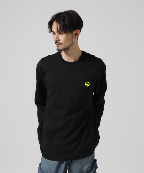 BARROW（バロー）の「Barrow/バロー/日本別注 3D PRINT LS TEE（Tシャツ/カットソー・メンズ・ホワイト/ブラック・L/XL/M）」の2枚目の写真