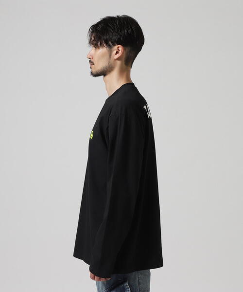 BARROW（バロー）の「Barrow/バロー/日本別注 3D PRINT LS TEE（Tシャツ/カットソー・メンズ・ホワイト/ブラック・L/XL/M）」の8枚目の写真