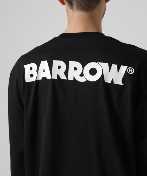 BARROW（バロー）の「Barrow/バロー/日本別注 3D PRINT LS TEE（Tシャツ/カットソー・メンズ・ホワイト/ブラック・L/XL/M）」の13枚目の写真