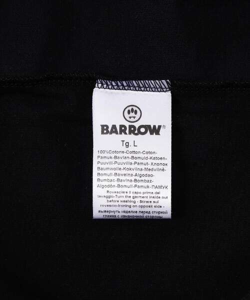 BARROW（バロー）の「Barrow/バロー/日本別注 3D PRINT LS TEE（Tシャツ/カットソー・メンズ・ホワイト/ブラック・L/XL/M）」の17枚目の写真