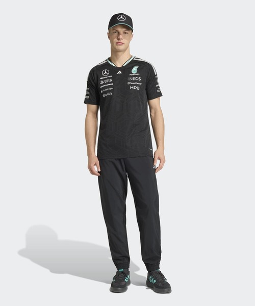 adidas(アディダス)の「メルセデス AMG ペトロナス F1 チーム ドライバー ユニフォーム オーセンティック / アディダスオリジナルス adidas Originals(Tシャツ/カットソー・メンズ・ブラック・MEDIUM/LARGE/XXXX-LARGE/XXX-LARGE/X-SMALL/X-LARGE/SMALL)」の16枚目の写真