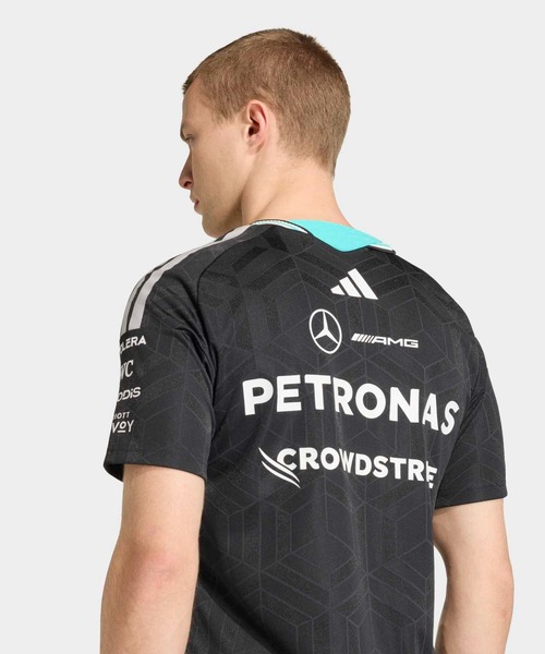 adidas(アディダス)の「メルセデス AMG ペトロナス F1 チーム ドライバー ユニフォーム オーセンティック / アディダスオリジナルス adidas Originals(Tシャツ/カットソー・メンズ・ブラック・MEDIUM/LARGE/XXXX-LARGE/XXX-LARGE/X-SMALL/X-LARGE/SMALL)」の15枚目の写真