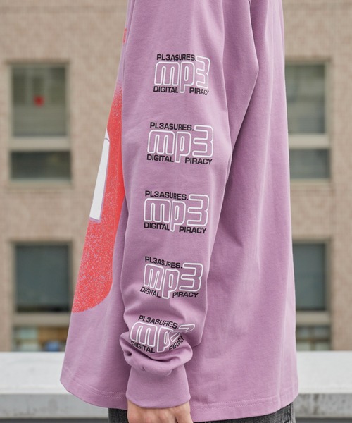 PLEASURES（プレジャー）の「PLEASURES/プレジャーズ PIRACY LONG SLEEVE クルーネック コットンロングスリーブTシャツ ロンT 2026年春夏（Tシャツ/カットソー・メンズ・パープル・M/L/XL）」の13枚目の写真