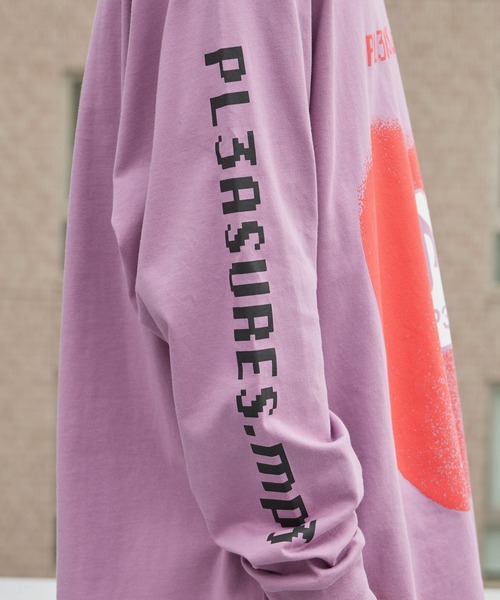 PLEASURES（プレジャー）の「PLEASURES/プレジャーズ PIRACY LONG SLEEVE クルーネック コットンロングスリーブTシャツ ロンT 2026年春夏（Tシャツ/カットソー・メンズ・パープル・M/L/XL）」の14枚目の写真