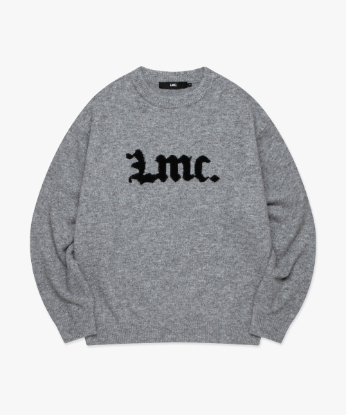 LMCの「GOTHIC NAME KNIT SWEATER charcoal(ニット/セーター・レディース・その他・S/M/L)」の4枚目の写真