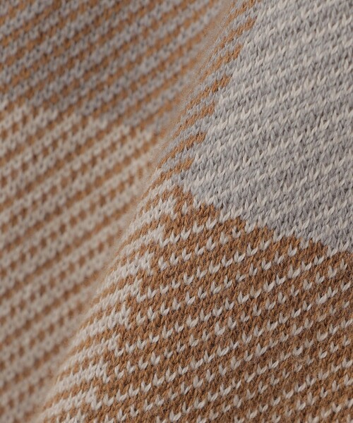 SHIPS（シップス）の「SHIPS: 〈洗濯機可能〉チェック コットンカシミヤ クルーネック（ニット/セーター・メンズ・ブルー/ベージュ/グレー/ネイビー・SMALL/X-LARGE/LARGE/MEDIUM）」の21枚目の写真