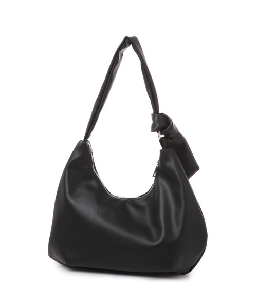 LAKOLE(ラコレ)の「ノットデザインワンショルダーバッグ / 645229(ショルダーバッグ・レディース・オフホワイト/ブラック・FREE)」の5枚目の写真