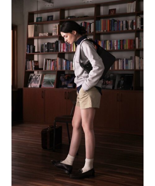 JUNECI（ジュネシ）の「レザー ホーボーバッグ (ブラック)（トートバッグ・レディース・その他・ONE SIZE）」の2枚目の写真