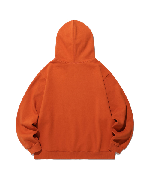 NICE GHOST CLUB（ナイスゴーストクラブ）の「GUMMY BEAR & LOGO HOODIE_BRICK(NG2DFUM400A)（パーカー・レディース・その他・L/S/M）」の2枚目の写真