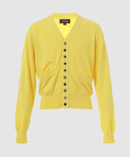 MASU（エムエーエスユー）の「MB 10 BUTTONS CARDIGAN（カーディガン/ボレロ・メンズ・ブルー/イエロー系その他/ブラック/レッド・46）」の4枚目の写真