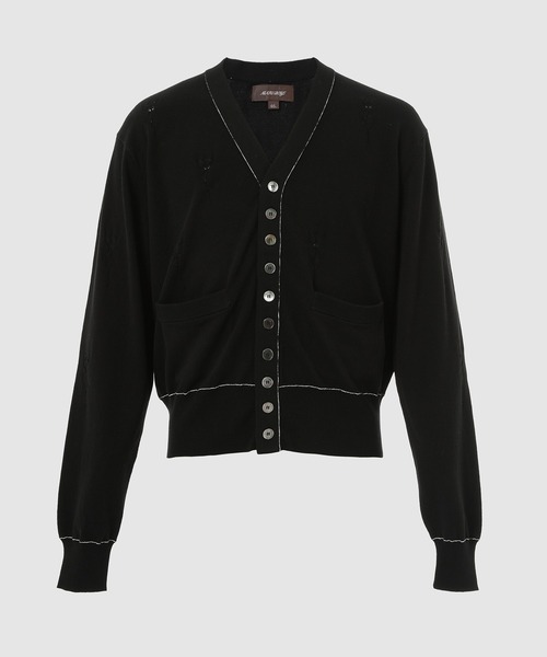 MASU（エムエーエスユー）の「MB 10 BUTTONS CARDIGAN（カーディガン/ボレロ・メンズ・ブルー/イエロー系その他/ブラック/レッド・46）」の2枚目の写真