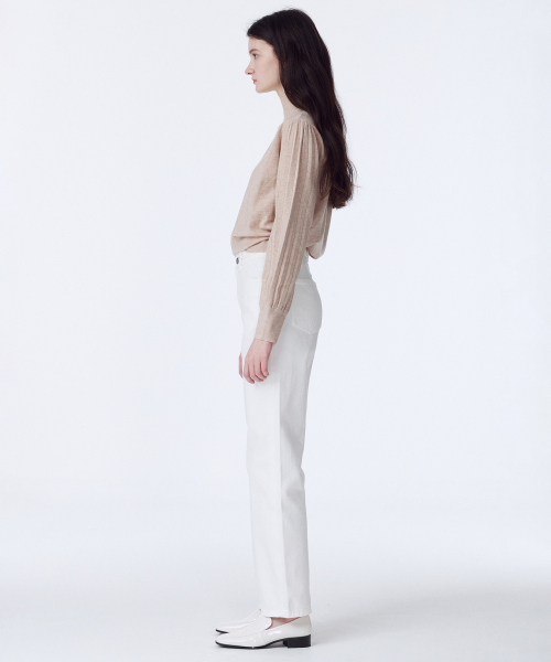 GOODDEN（グーデン）の「[GDST14] スタンダードフィットストレート_ホワイト（デニムパンツ・レディース・その他・30inch/28inch/24inch/26inch/32inch）」の3枚目の写真