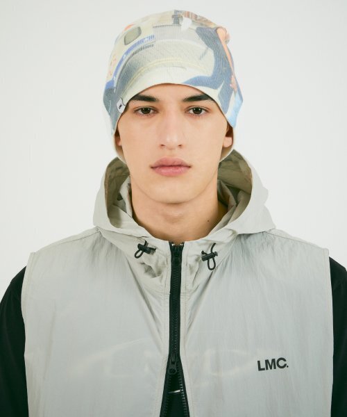LMCの「PRINTED UNCUFFED BEANIE beige(ニットキャップ/ビーニー・メンズ・その他・ONE SIZE)」の4枚目の写真