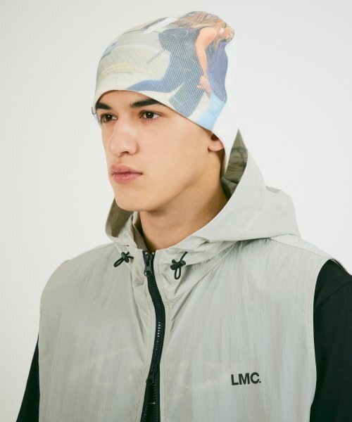 LMCの「PRINTED UNCUFFED BEANIE beige(ニットキャップ/ビーニー・メンズ・その他・ONE SIZE)」の5枚目の写真