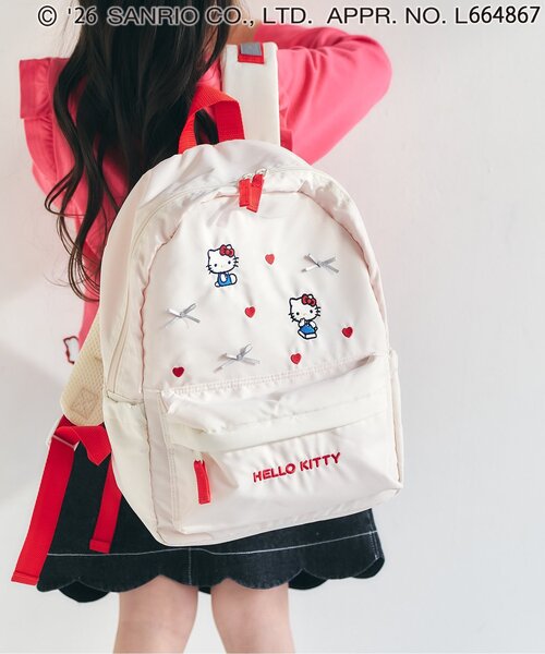 sanrio（サンリオ）の「サンリオキャラクターズリュック（バックパック/リュック・キッズ・ピンク/アイボリー・FREE）」の12枚目の写真