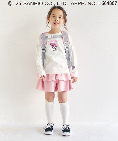 sanrio（サンリオ）の「サンリオキャラクターズリュック（バックパック/リュック・キッズ・ピンク/アイボリー・FREE）」の5枚目の写真