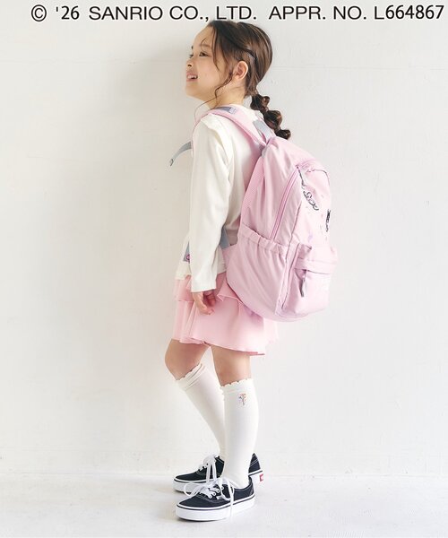 sanrio（サンリオ）の「サンリオキャラクターズリュック（バックパック/リュック・キッズ・ピンク/アイボリー・FREE）」の6枚目の写真