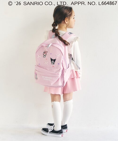 sanrio（サンリオ）の「サンリオキャラクターズリュック（バックパック/リュック・キッズ・ピンク/アイボリー・FREE）」の7枚目の写真