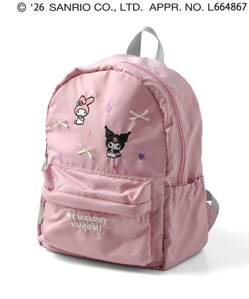 sanrio（サンリオ）の「サンリオキャラクターズリュック（バックパック/リュック・キッズ・ピンク/アイボリー・FREE）」の3枚目の写真