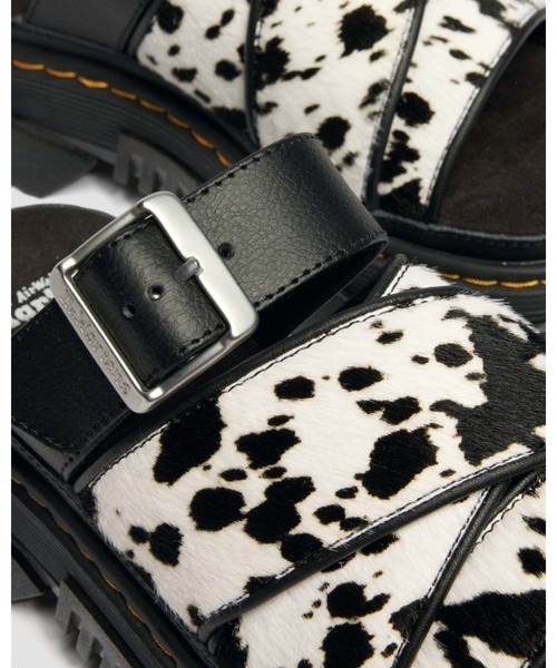 Dr. Martens(ドクターマーチン)の「Dr. Martens/ドクターマーチン MATTISON スライド サンダル 42833100(サンダル・メンズ・ホワイト×ブラック・UK5/UK6/UK4/UK3)」の5枚目の写真