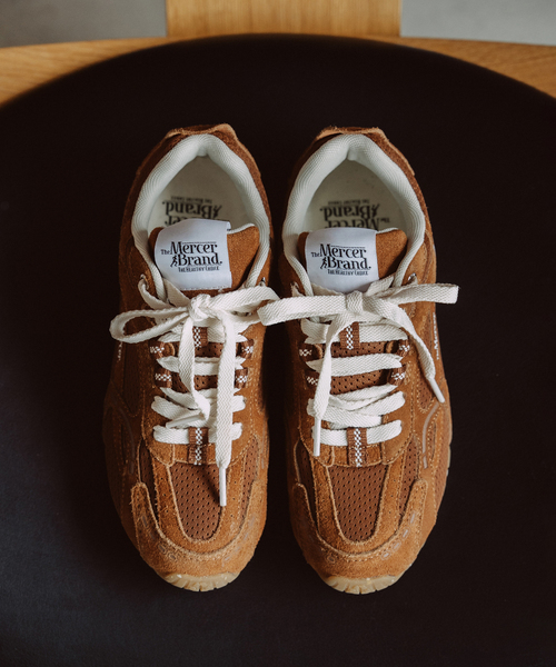 SLOBE IENA(スローブイエナ)の「The Mercer Brand The Re-Run Drive ME261022(スニーカー・レディース・ブラウン/ベージュ・36/38/37)」の4枚目の写真