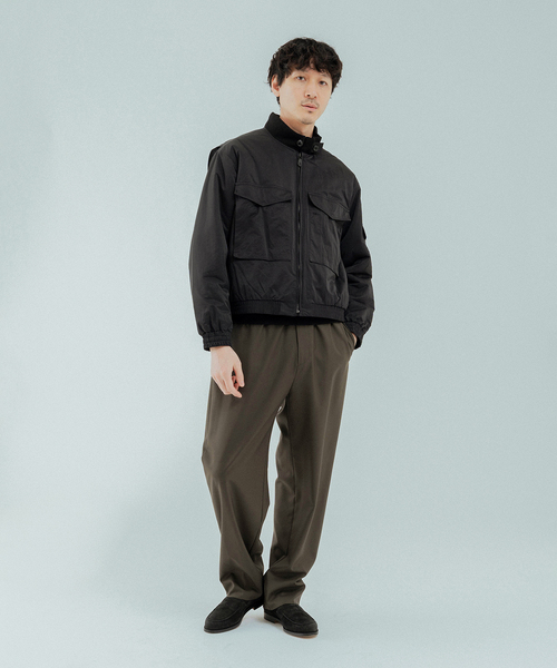 EDIFICE（エディフィス）の「ETS.MATERIAUX(マテリオ) G-8（ミリタリージャケット・メンズ・ブラック・MEDIUM/LARGE）」の12枚目の写真