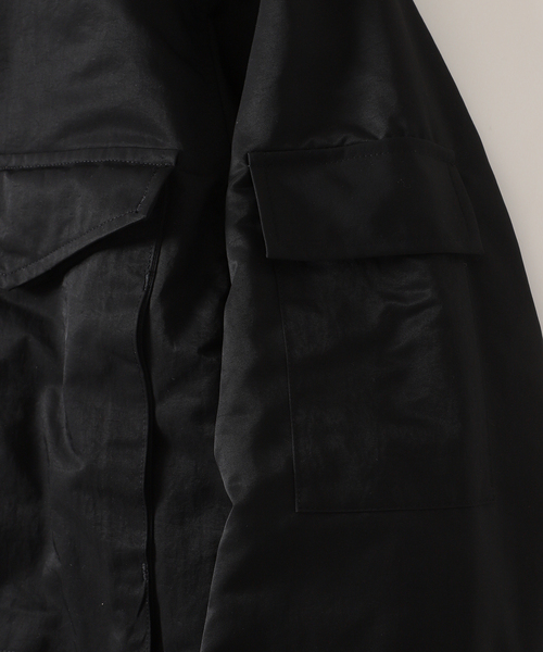 EDIFICE（エディフィス）の「ETS.MATERIAUX(マテリオ) G-8（ミリタリージャケット・メンズ・ブラック・MEDIUM/LARGE）」の17枚目の写真