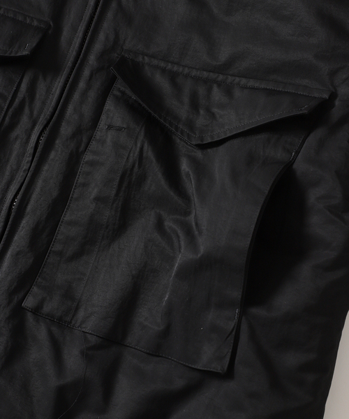EDIFICE（エディフィス）の「ETS.MATERIAUX(マテリオ) G-8（ミリタリージャケット・メンズ・ブラック・MEDIUM/LARGE）」の21枚目の写真