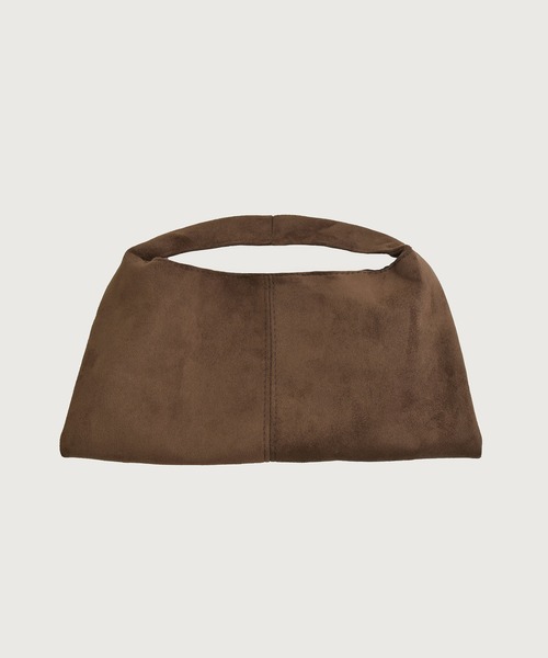 kiehtova（キエトヴァ）の「【kiehtova】FAUX SUEDE HAND BAG/フォースウェードハンドバッグ KTAC6（ハンドバッグ・レディース・ブラウン・FREE）」の2枚目の写真