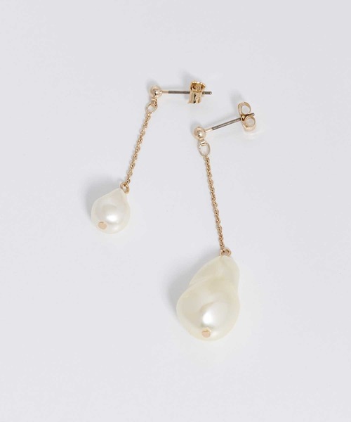 NOELA(ノエラ)の「バロックパールアシメピアス(ピアス(両耳用)・レディース・シルバー/ゴールド・フリー)」の7枚目の写真