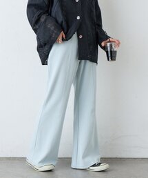 CIAOPANIC TYPY | 【－3kg見え】リブダンボールフレアパンツ(その他パンツ)