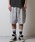 NUMBER (N)INE�i�i���o�[�i�C���j�́uHAND PAINTED FIRM COTTON LIGHT SHORT PILE EASY SHORTS / �n���h�y�C���g �t�@�[�� �R�b�g�� ���C�g �~�j���� �C�[�W�[ �V���[�c�i�X�E�F�b�g�p���c�j�v�b�O���[