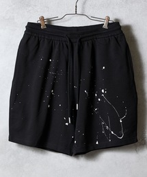 NUMBER (N)INE（ナンバーナイン）の「HAND PAINTED FIRM COTTON EASY SHORTS / ハンドペイント ファーム コットン イージー ショーツ（スウェットパンツ）」